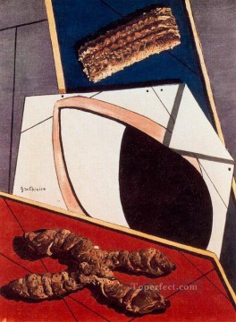 Giorgio de Chirico Painting - greetings from a distant friend Giorgio de Chirico Metaphysical surrealism